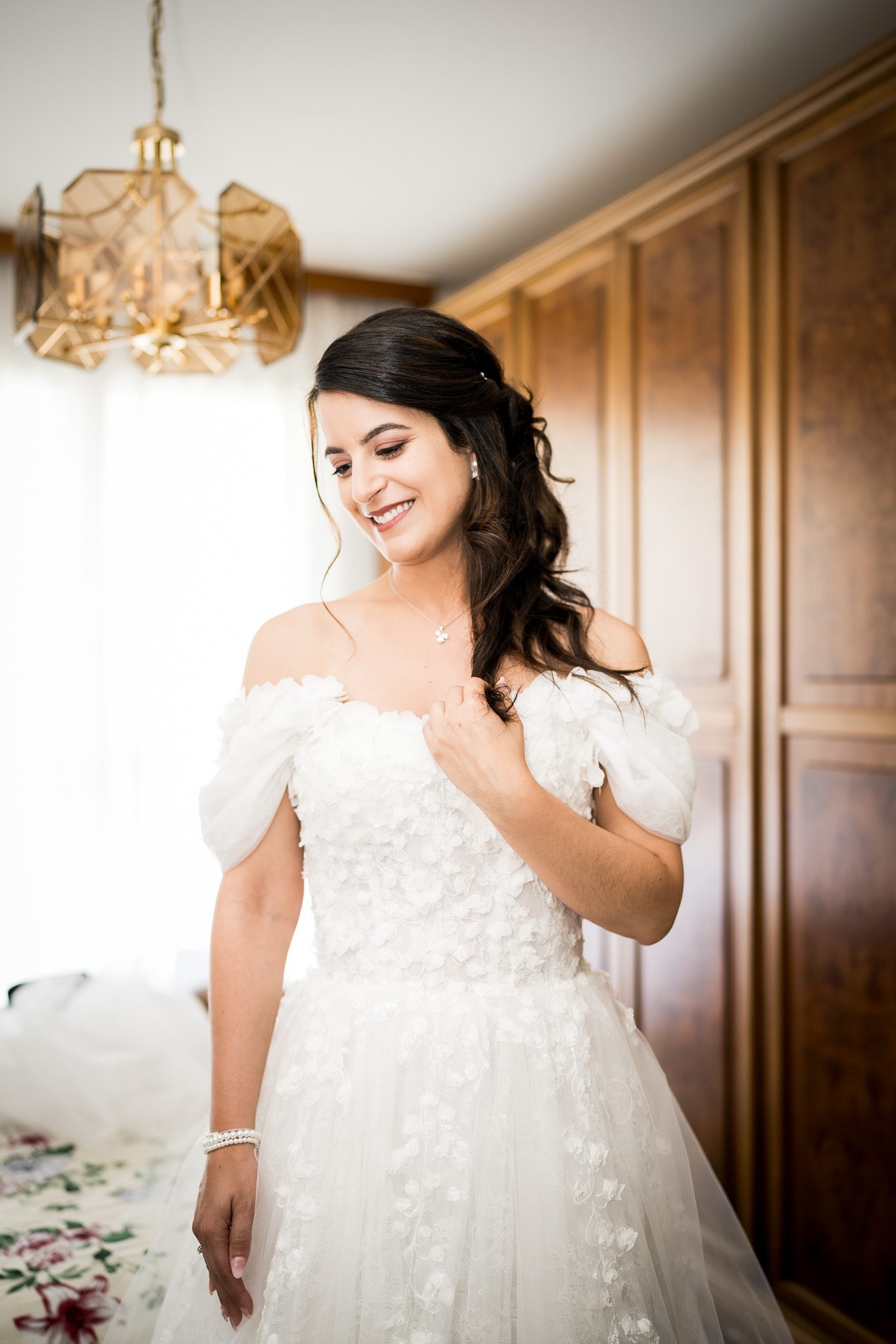 Lucia, prise par le photographe de mariage Dis-moi oui